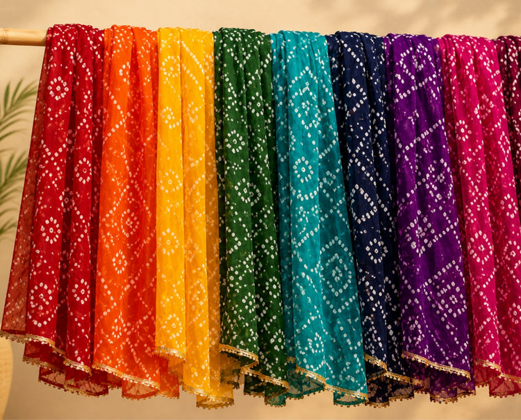 Bandhej Dupatta