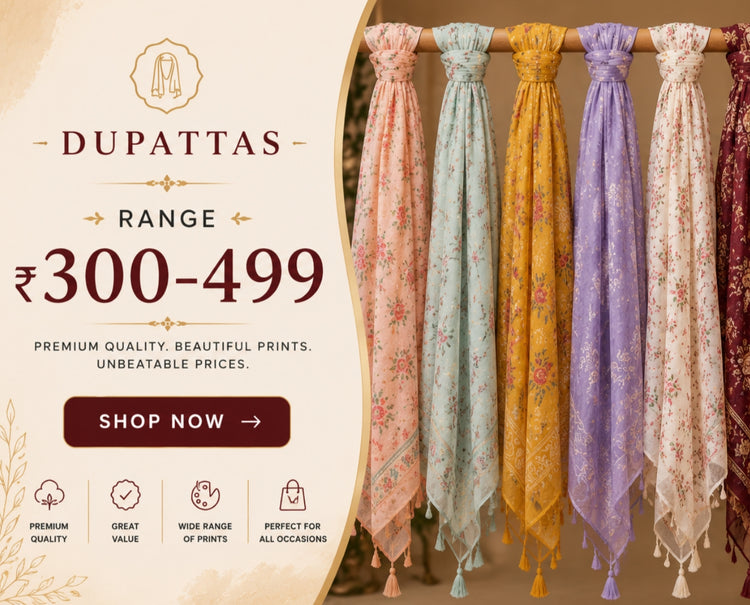 Dupatta ₹300-499